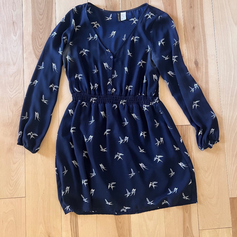 Light weight long sleeve dress